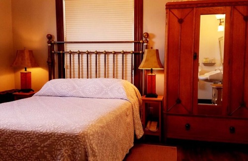 Moss Landing Hotel | Main Floor - Historic House - Double Shower - Fireplace