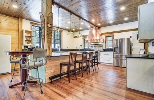 Bryant Pond House | Maine Home w/Hot Tub & Snowmobile Trail Access!