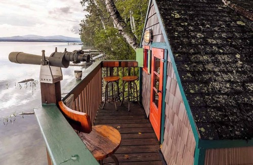 Weld Cabin | Maine Lake House: All Inclusive Lakefront Getaway