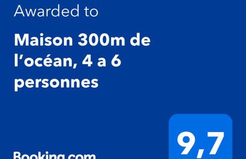 Mimizan House | Maison 300m de l’océan, 4 a 6 personnes
