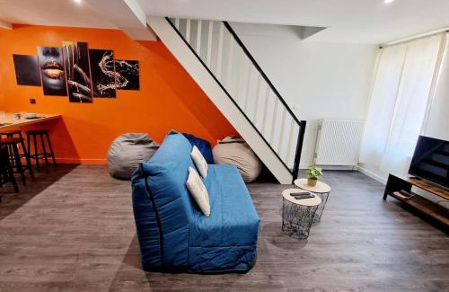 Agen House | Maison, 4 à 6 pers, clim, parking privé, 2 chambres