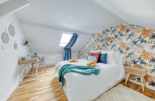 La Courneuve House | Maison 4 chambres - 12 personnes - Parking Privé - Metro 7 - Rer B -