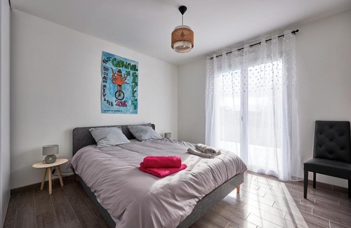Bricqueville-sur-Mer House | Maison Ariel - Charmante maison pour 6