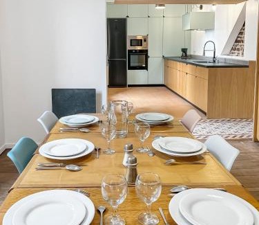 Bois-Colombes House | Maison Atypique accès direct Paris, Cuisine design