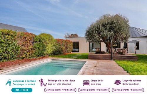Saint-Armel House | Maison avec piscine pour dix personnes