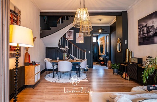 Nord - Gare House | Maison avec terrasse parfaite pour les 24H et GP Moto