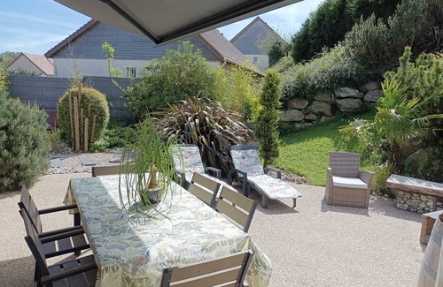 Fecamp House | Maison Calme Avec Belle Terrasse