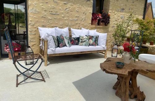Roullee House | Maison charmante avec terrasse à la campagne