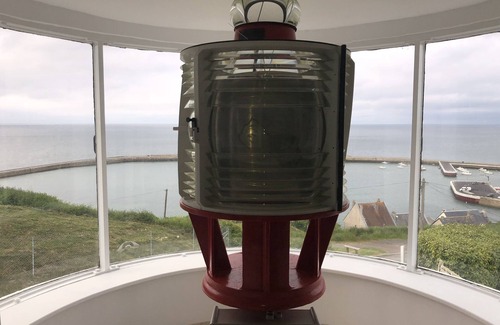 Port-en-Bessin-Huppain House | Maison du Phare (in use): charm, authenticity and exceptional view