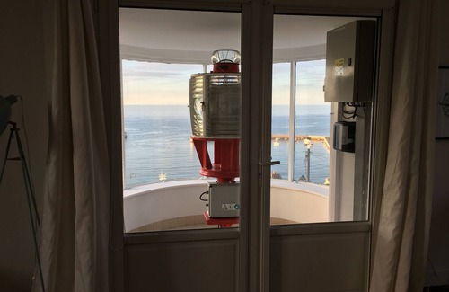 Port-en-Bessin-Huppain House | Maison du Phare (in use): charm, authenticity and exceptional view