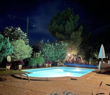 Roquebrun Villa | Maison d'Izzy, villa with private swimming pool and outdoor kitchen