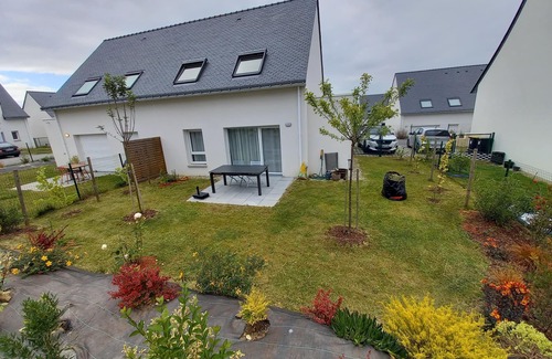 Baden House | Maison de 75 m2 Mitoyenne à 5 km de Port Blanc Dans le Golf du Morbihan à Baden