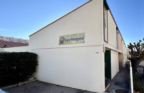 Le Barcares House | Maison de Vacances de 60m² au Barcarès,t2,mezzanine, Cour, Secteur Le Lydia