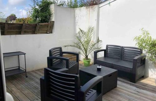 Lanester House | Maison de ville conviviale avec terrasse
