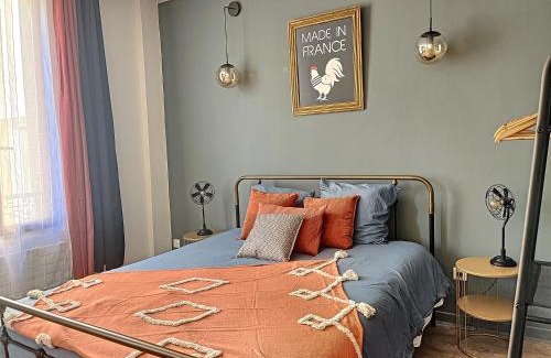 Groslay Apartment | Maison de ville - Paris en 15 mn ! - 4 pers- 1 bébé - Vintage & Music !