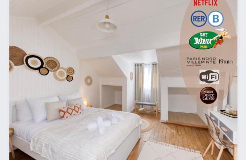 Sevran Apartment | Maison de ville triplex proche CDG