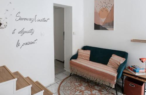 Sainte-Anne - Faubourg Noyon House | Maison Floquet - Equipée, calme, 2 chambres