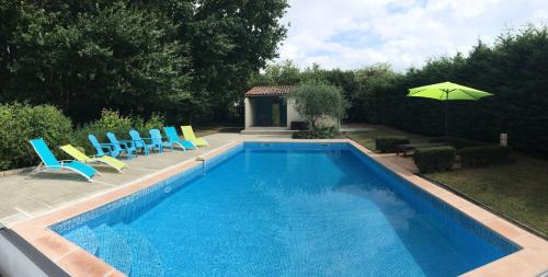 Archingeay House | Maison Halcyon Gite with Pool