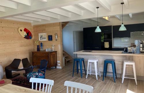 Locmaria House | Maison indépendante à Pouldon, proche plage, 4 chambres, jardin - FR-1-418-262