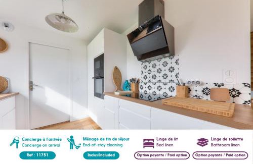 Le Tour-du-Parc House | Maison neuve pour 8 - 500m plage du Rouvran