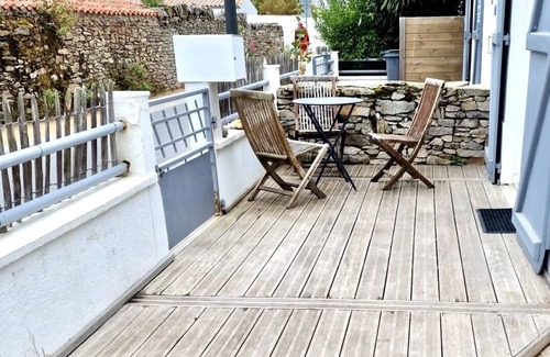 Noirmoutier-en-l'Ile House | Maison Noirmoutier au Vieil, à 120m de la Plage/2 Chambres