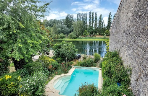 Pessac-sur-Dordogne House | Maison piscine vue rivière