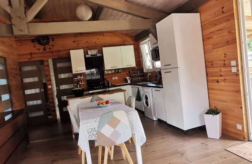 Linxe House | MAISON/PISCINE Private 4/6 pers.65m°, Private garden, 9and12 kms beach ocean, lake