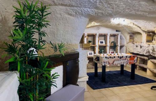 Rochecorbon House | Maison Semi-Troglodyte avec 4 vélos