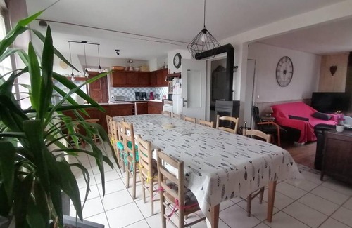 Dives-sur-Mer House | Maison spacieuse avec cheminée à Dives-sur-Mer