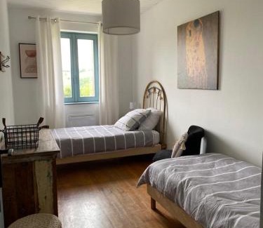 Courzieu House | Maison sur cour et véranda