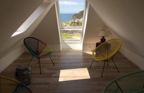 Tredrez-Locquemeau House | Maison vue Mer, Jusqu'à 6 Personnes, Locquemeau, Côte Nord Bretagne