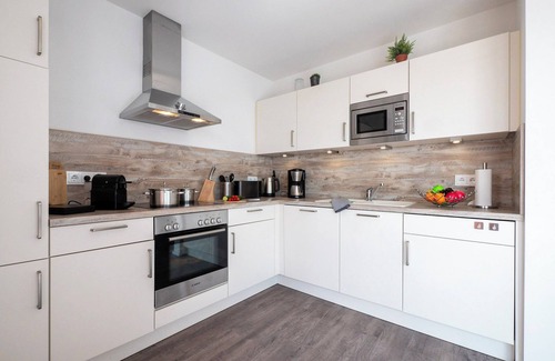 Olpenitz Apartment | Maisonette apartment Ostseeflair by Seeblick Ferien ORO, first row of water, E-pillar