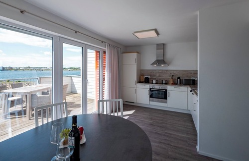 Olpenitz Apartment | Maisonette apartment Ostseeflair by Seeblick Ferien ORO, first row of water, E-pillar