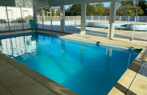 Cassen Resort | Maisonnette avec terrasse village vacances, Draps en option
