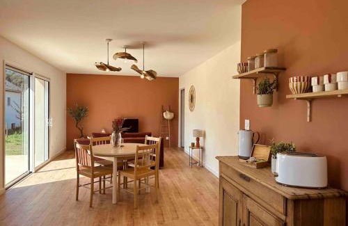 Gerde House | Maisonnette avec vue Montagne et jardin