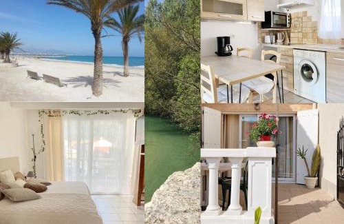 Villeneuve-Loubet Apartment | Maisonnette très appréciée entre Mer et Nature Climatisée avec Cuisine Terrasse Parking