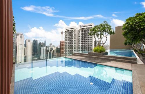 Kuala Lumpur City Centre Apartment | Majestic by Avery at KLCC#Located in the City Center#10 mins Walk to Twin Towers#Rooftop Infinity pool#中英文房东