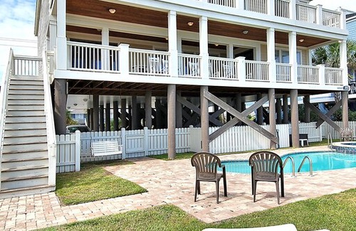 Murrells Inlet House | MAJESTIC DREAM, 8 Bedroom, 7.5 Bath, Oceanfront, Private Pool and Beach Walk!!!