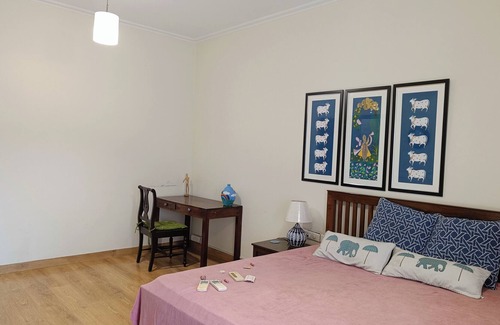 Okhla Apartment | Majestic Home with Serene Aura in South Delhi