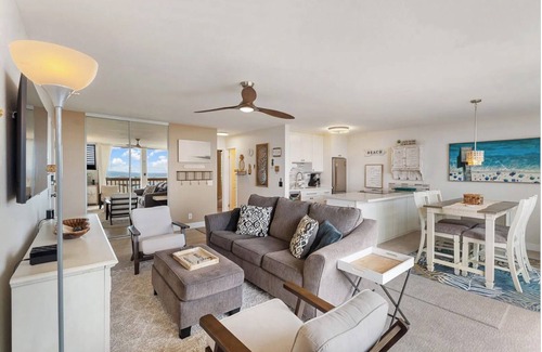 Makaha Valley Condo | Makaha Ocean View - 2 bedroom, 1 bath - family friendly