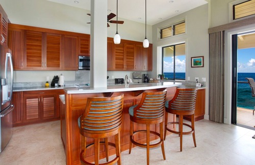 Poipu Condo | Makahuena 5203 By Parrish Kauai - Elima Building: luxury oceanfront living w/AC