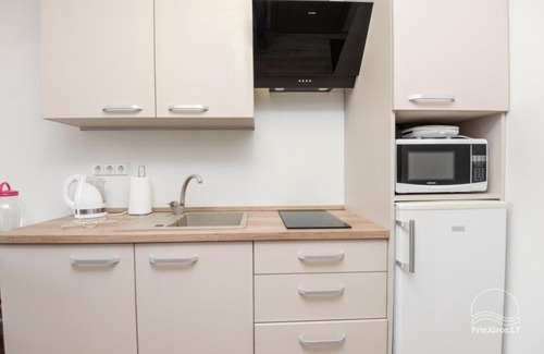 Palanga Apartment | Malūno vilos 777 - baseinas kieme