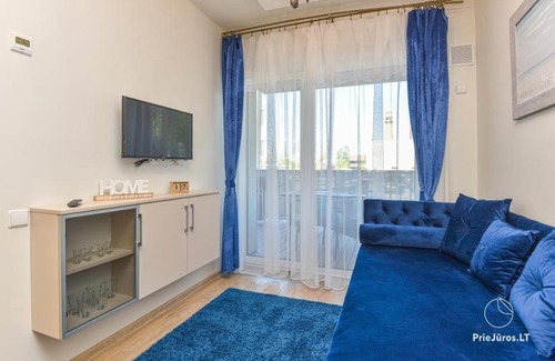 Palanga Apartment | Malūno vilos 777 - baseinas kieme