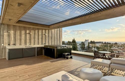 Paphos Apartment | Malberry Park 304 - Modern 2bedroom Apt with Shared Heated Pool, Sauna, Gym, Jacuzzi