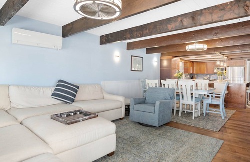 Ocean City House | Malibu in Maryland! One of a kind - 3 br/3 bath oceanfront on bdwlk - modern meets Old OC charm!