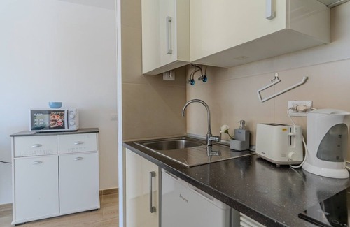 Costa Adeje Apartment | Malibu park studio with ocean views & heated pool