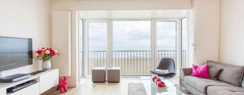 Koksijde-Bad Apartment | Malouki Koksijde - 4 sterren appartement met frontaal zeezicht