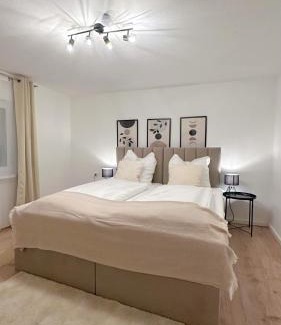 Oßweil Apartment | Malu Rooms - ruhige Lage, Erdgeschoss, SmartTV, Netflix, 24h Checkin,