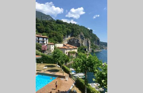 Lierna Apartment | Mamma Ciccia - Lake front apartment, beach and swimming pool