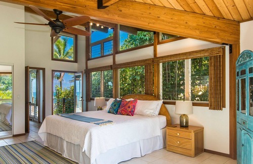 Wainiha House | Mana Kauai Island Vacations Presents Beachfront Near Tunnels! TVNC-1016